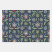 Arabesque florpatroon inpakpapier vel (Voorkant)