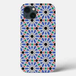 Arabesque Mosaic Pattern iPhone 13 Hoesje