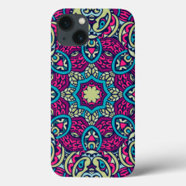 Arabesque Scrapbook Patroon iPhone Case