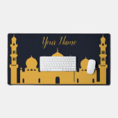 Arabesque Silhouette Erfgoed  Spiritueel Bureaumat (Keyboard & Muis)