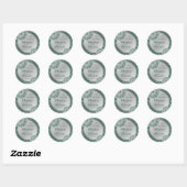 Arabesque Silver Lace, enregistrer les autocollant (Feuille)