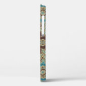 Arabesque stof Paisley Oriental Design Case-Mate iPhone Case (Achterkant / Links)