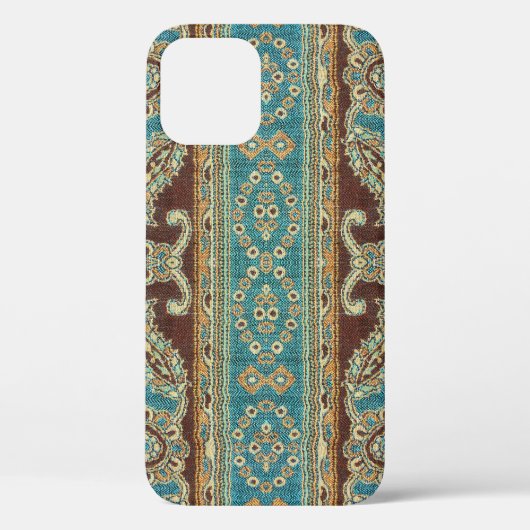 Arabesque stof Paisley Oriental Design Case-Mate iPhone Case (Achterkant)