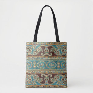 Arabesque stof Paisley Oriental Design Draagtas