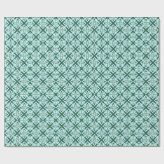 Arabesque-tegel Moedig Levendig Patroon Cadeaupapier