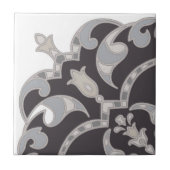 Arabesque Tile in Blue Tegeltje (Voorkant)