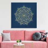 Arabesque - Verrekte canvas afdrukken (Insitu (Woonkamer))
