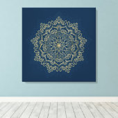 Arabesque - Verrekte canvas afdrukken (Insitu (Houten vloer))