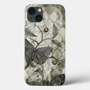 Arabesque Vlinders I iPhone 13 Hoesje