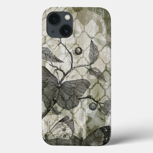 Arabesque Vlinders I Case-Mate iPhone Case (Achterkant)