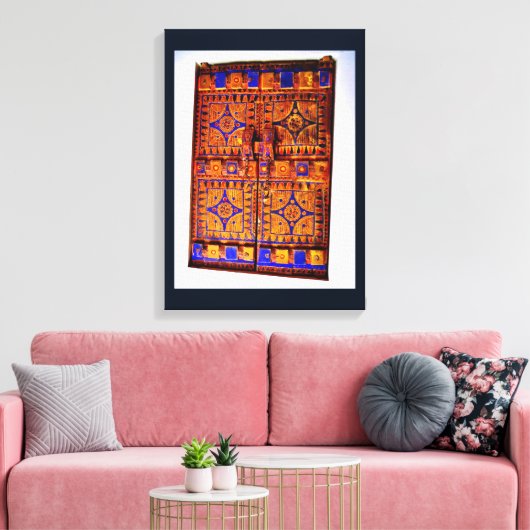 Arabiaanse deur canvas afdruk (Insitu (Woonkamer))