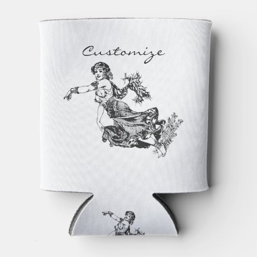 Arabian Belly dancer  Art Thunder_Cove Blikjeskoeler (Voorkant)