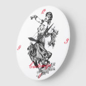 Arabian Belly Dancer Art Thunder_Cove Grote Klok (Hoek)