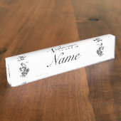 Arabian Belly Dancer  Art Thunder_Cove Naambordje (Zijkant)