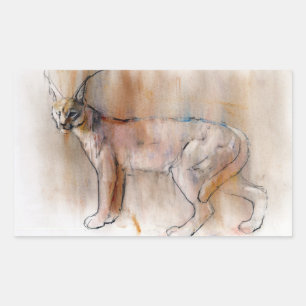 Arabian Caracal 2009 Rechthoekige Sticker