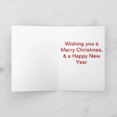 Arabian Horse Christmas Kaart (Binnen)