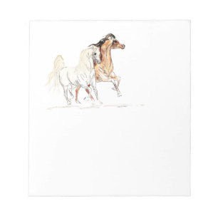 Arabian Horse Notepad Notitieblok