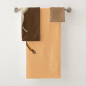 Arabian Horse Serviettes ensemble de 3 (En situation)