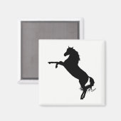 Arabian Horse Silhouette Magneet (Voorkant / Achterkant)