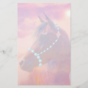 Arabian Horse Sunrise Briefpapier