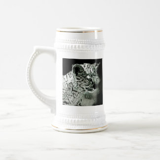 Arabian Leopard Cub Stein Bierpul