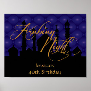 Arabian Night, Poster de la fête du 40e anniversai