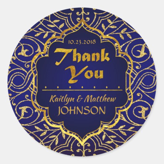 Arabian Nights Bollywood dank je label (Voorkant)