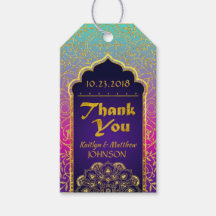 Arabian Nights Bollywood Dank u Gift Label