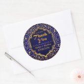 Arabian Nights Bollywood Merci Étiquette (Enveloppe)