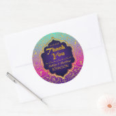 Arabian Nights Bollywood Merci Étiquette (Enveloppe)