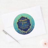 Arabian Nights Bollywood Merci Étiquette (Enveloppe)