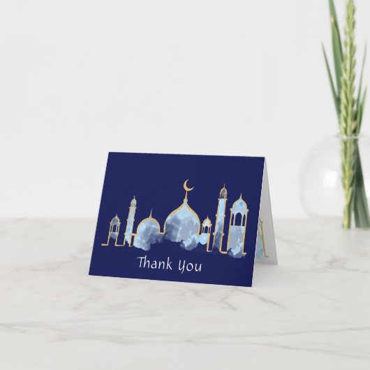 Arabian Nights Dank je wel kaarten (Voorkant)