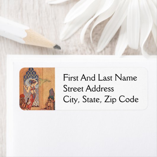 Arabian Nights Exotic Belly Dancer met Sjaals Etiket (Insitu)