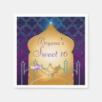 Arabian Nights Gouden Magische Lamp Feest