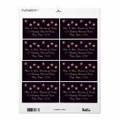 Arabian Nights Magenta Label (Full Sheet)