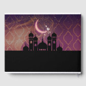 Arabian Nights Marokkaanse Midden-Oosterse bruilof Gastenboek (Achterkant)