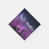 Arabian Nights Marokkaanse Paarse Maanlicht Servetten (Hoek)