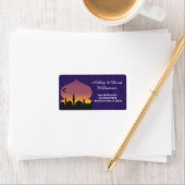 Arabian Nights pour imprimer Étiquette de adresse (En situation)