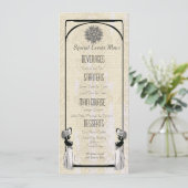 Arabian Nights Shisha House Wedding Menu - (Staand voorkant)