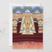 Arabian Nights Themareisfeest Kaart (Achterkant)