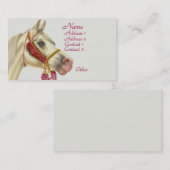 Arabian Stallion Visitekaartje (Voorkant / Achterkant)