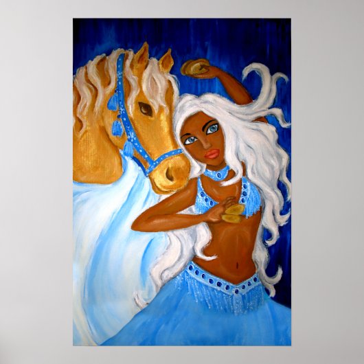 ArabianBlues Poster (Voorkant)