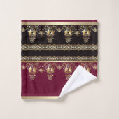 Arabic antique decorative east ornamental baroque (Gant de toilette)