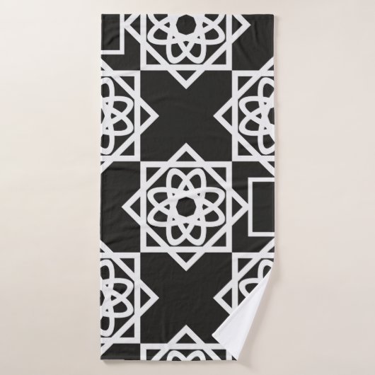 Arabic geometric pattern. Art decor. Islam. Flower Badhanddoek (Badhanddoek)