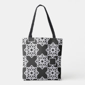 Arabic geometric pattern. Art Decor. Islam. Flower Draagtas (Achterkant)
