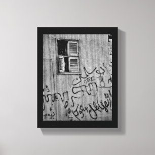 Arabic Grafitti Canvas Afdruk