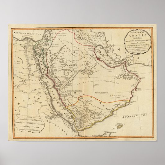 Arabië 2 poster (Voorkant)