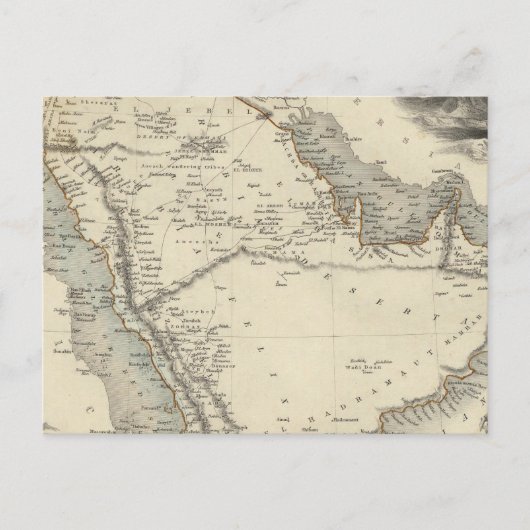 Arabië Briefkaart (Voorkant)