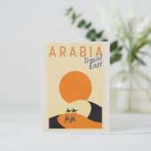  Arabië - Oost reizen Briefkaart (Staand voorkant)