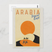  Arabië - Oost reizen Briefkaart (Voorkant / Achterkant)